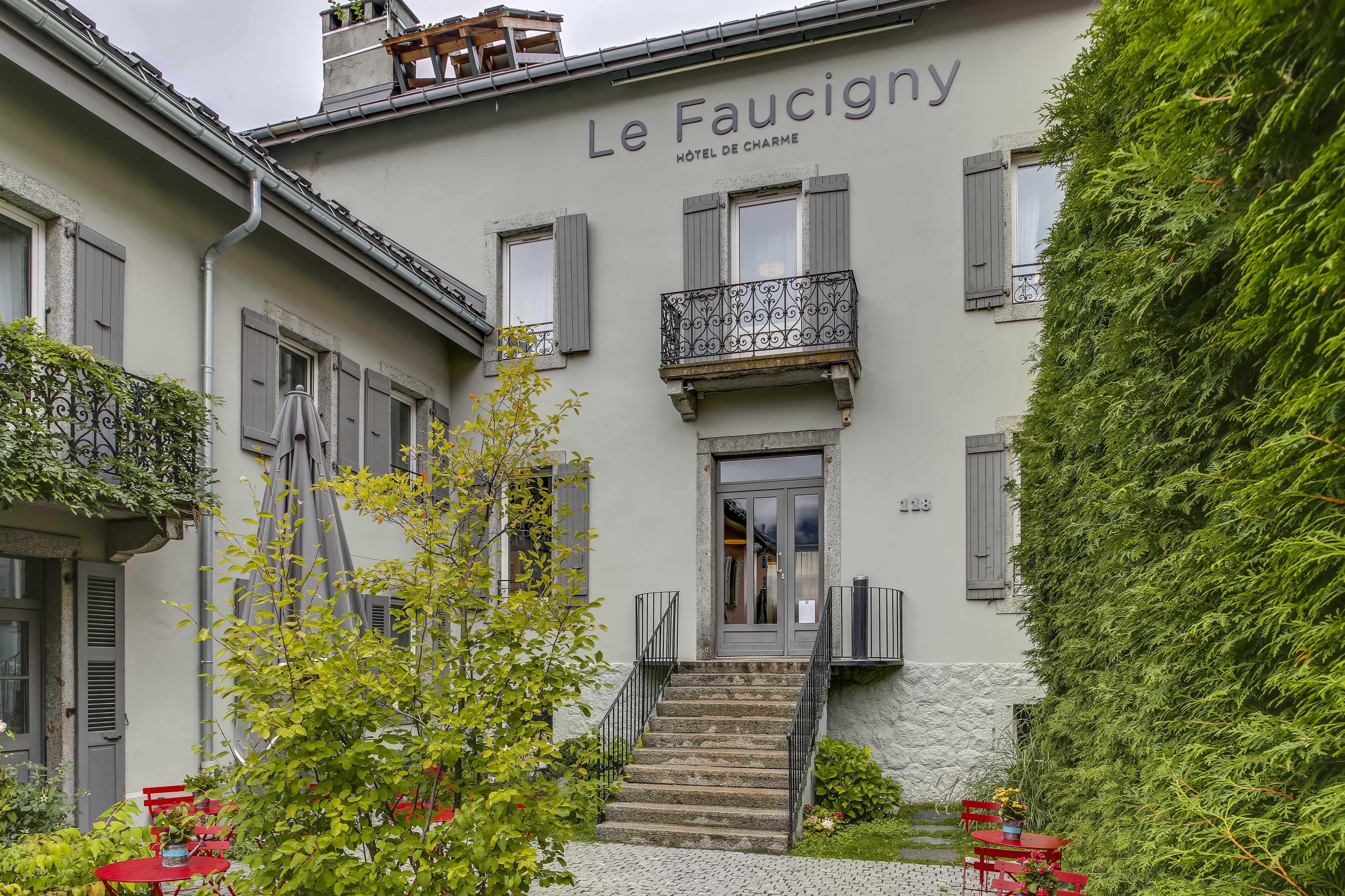 Le Faucigny - Hotel De Charme Chamonix Bagian luar foto