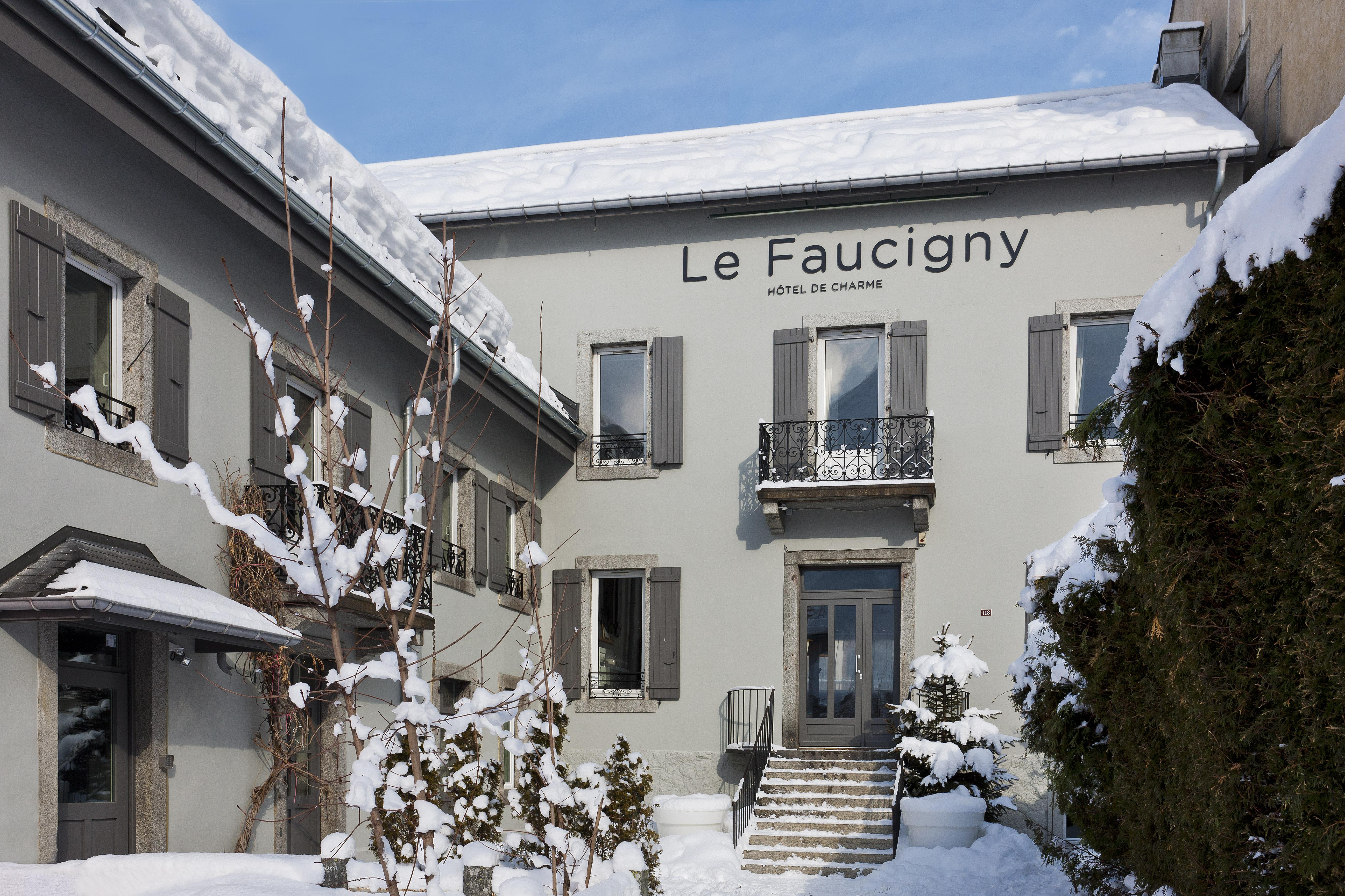 Le Faucigny - Hotel De Charme Chamonix Bagian luar foto